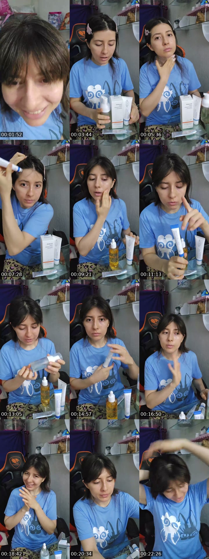 TikTok live: NPC baile y skincare by @creepy_bnny