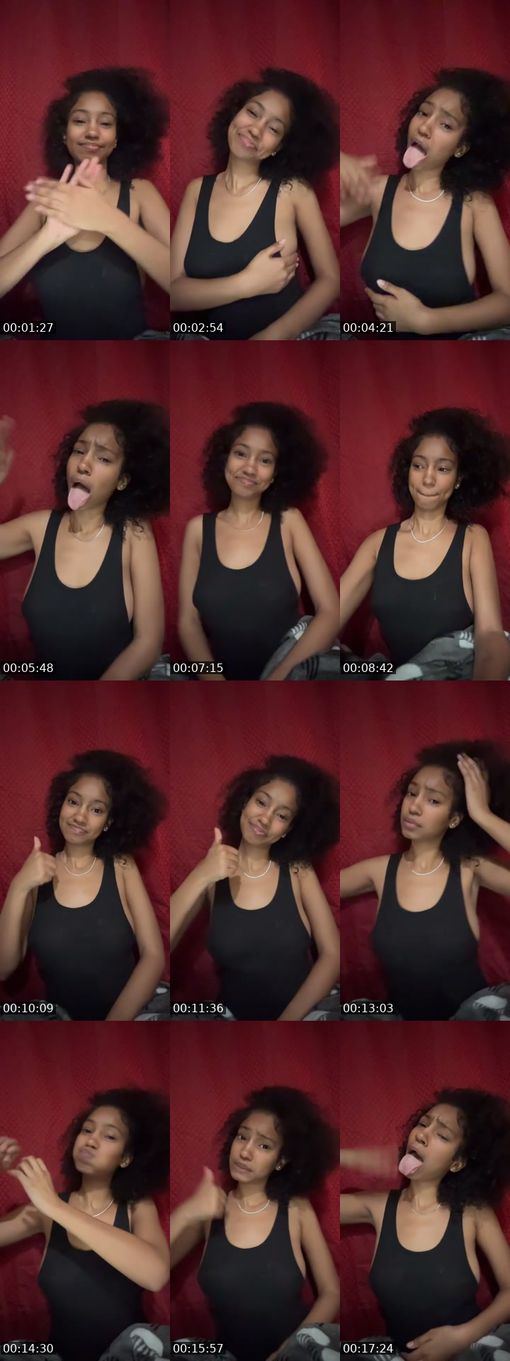 Honduras TikTok live: Surprise for a galaxy 🔞 by @theajanichannel