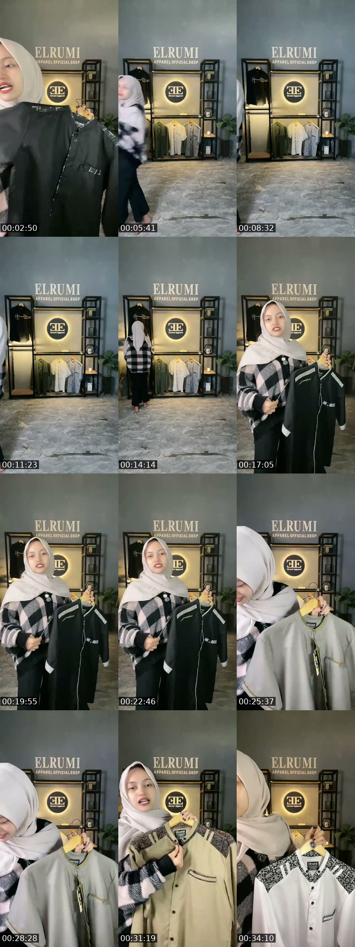 TikTok live: Promo baju koko pria by @elrumi_apparel_official