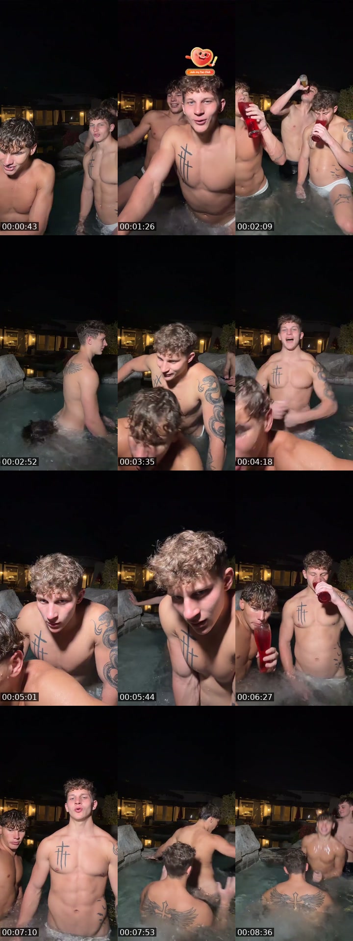 TikTok live: Hot tub by @teagenofficial0