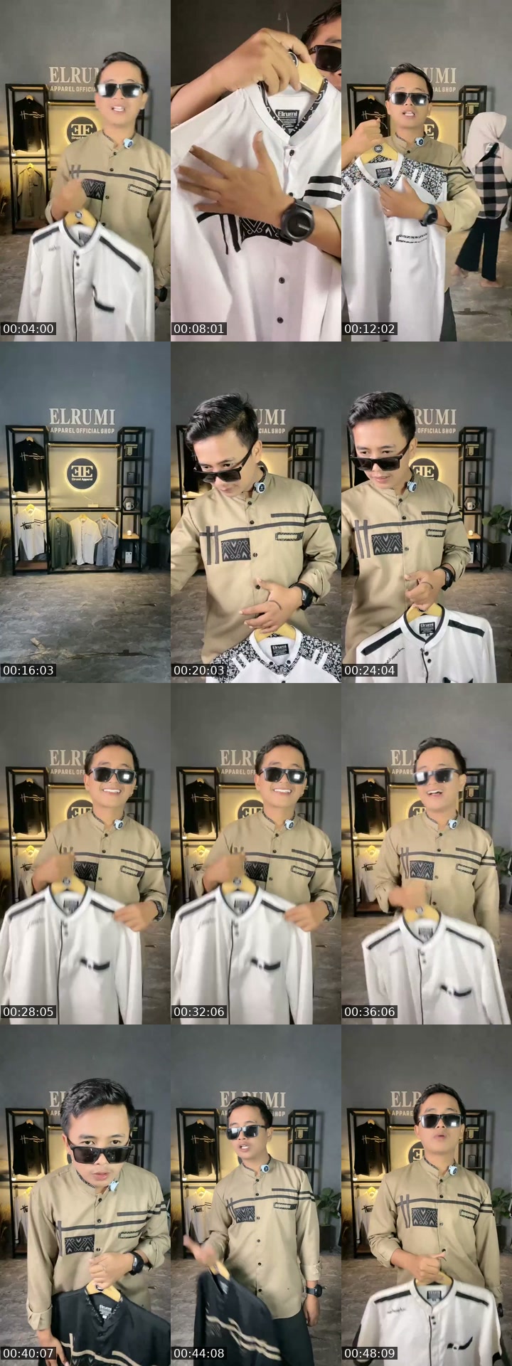 TikTok live: Promo baju koko pria by @elrumi_apparel_official