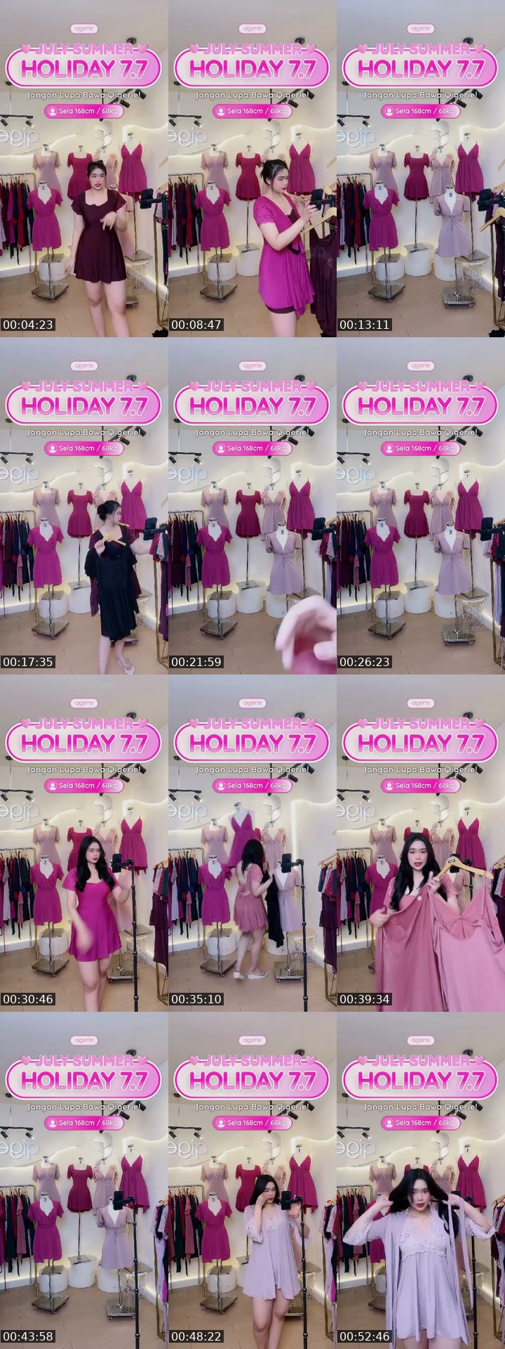 TikTok live: PROMO AWAL BULAN🔥😱‼️ by @qigerie