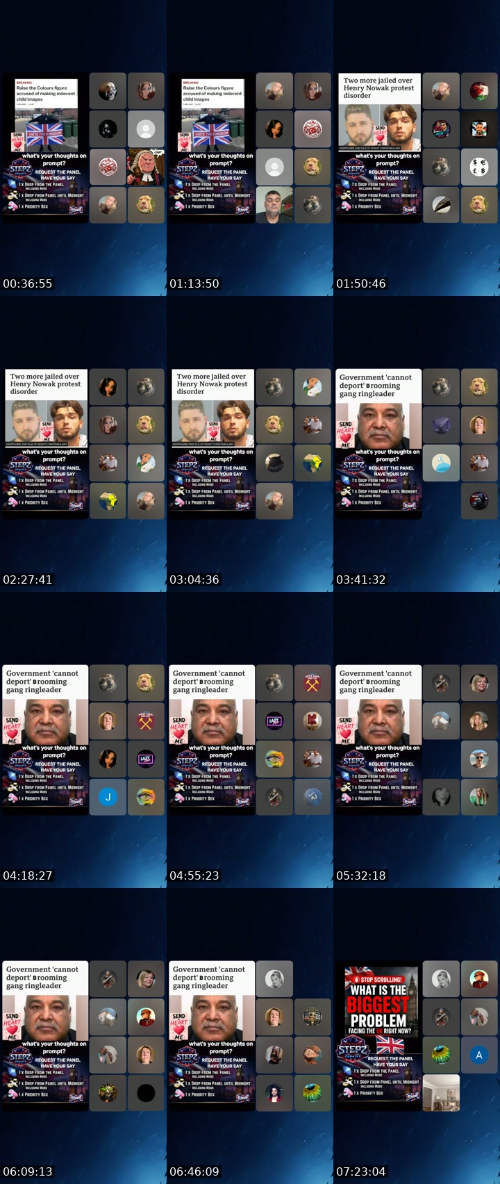 @stepzdebates TikTok live from 2026-07-01