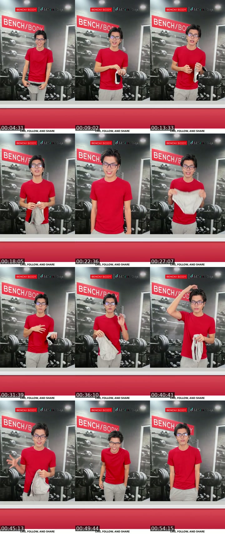 Philippines TikTok live: Bench Body Essentials LIVE by @benchbody.ph