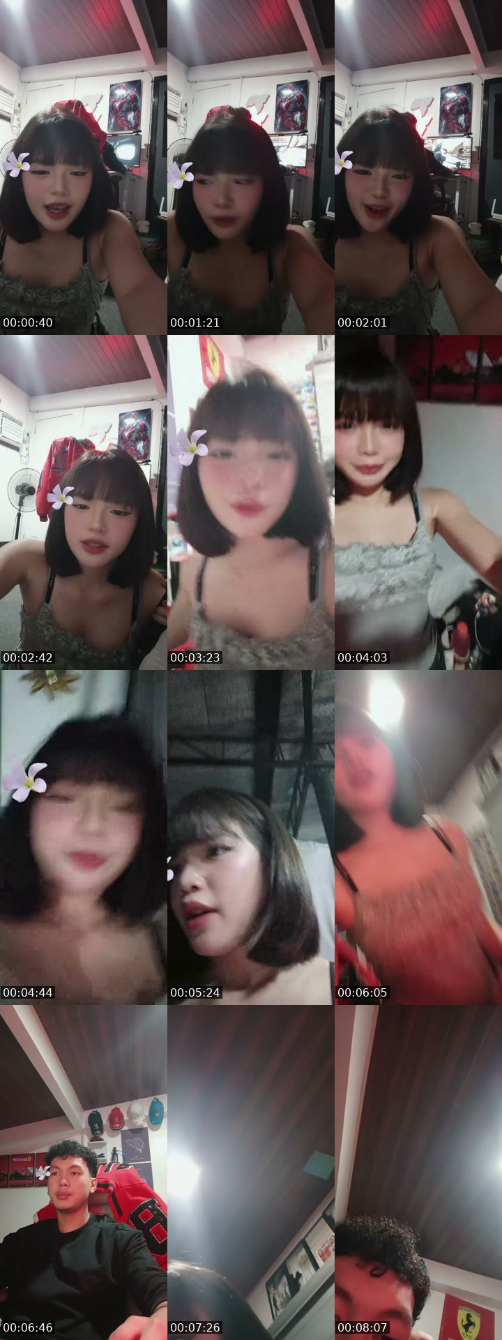 TikTok live: random live hehe by @kzyyri