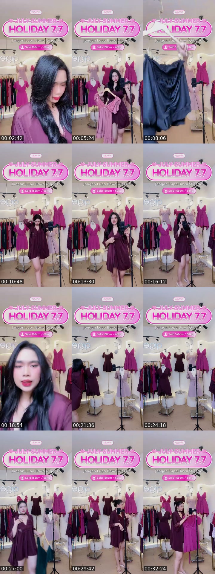TikTok live: PROMO AWAL BULAN🔥😱‼️ by @qigerie