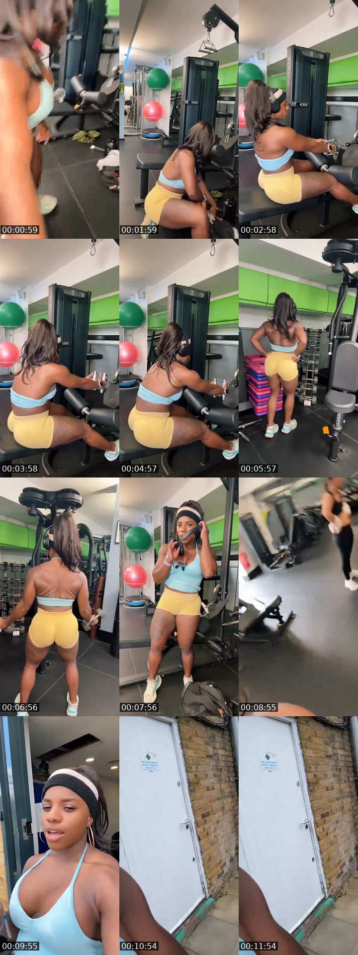 TikTok live: BackLegs💜💪🏾 by @thewalkingpadgirl