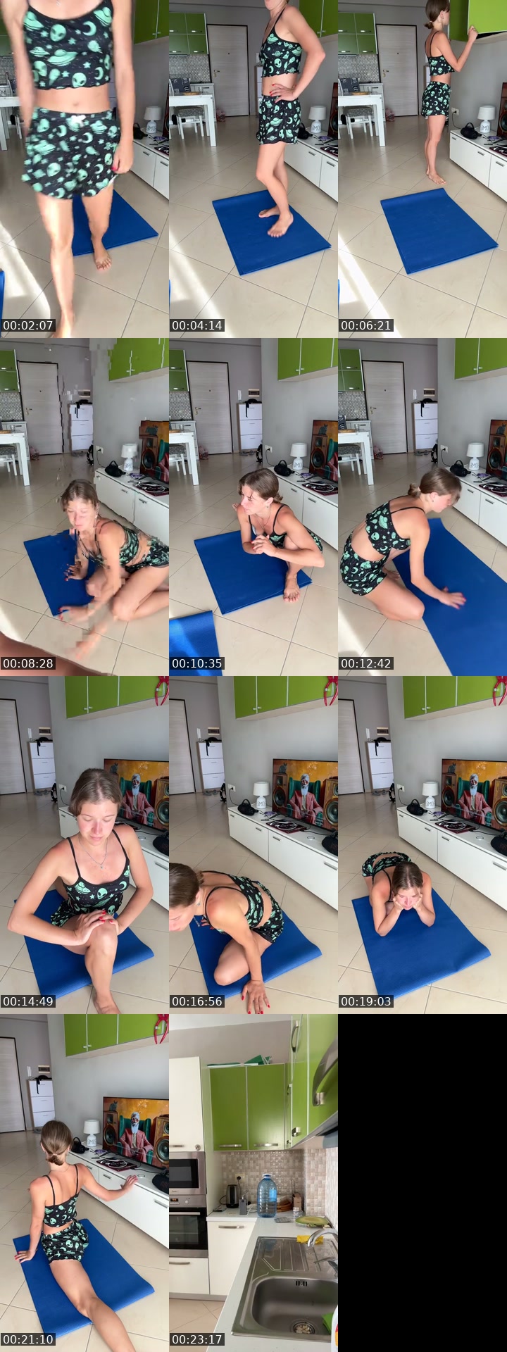 Russia TikTok live: Stretching by @thevibe.69
