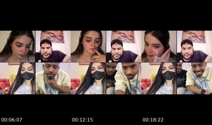 TikTok live: منورين by @fcccc21