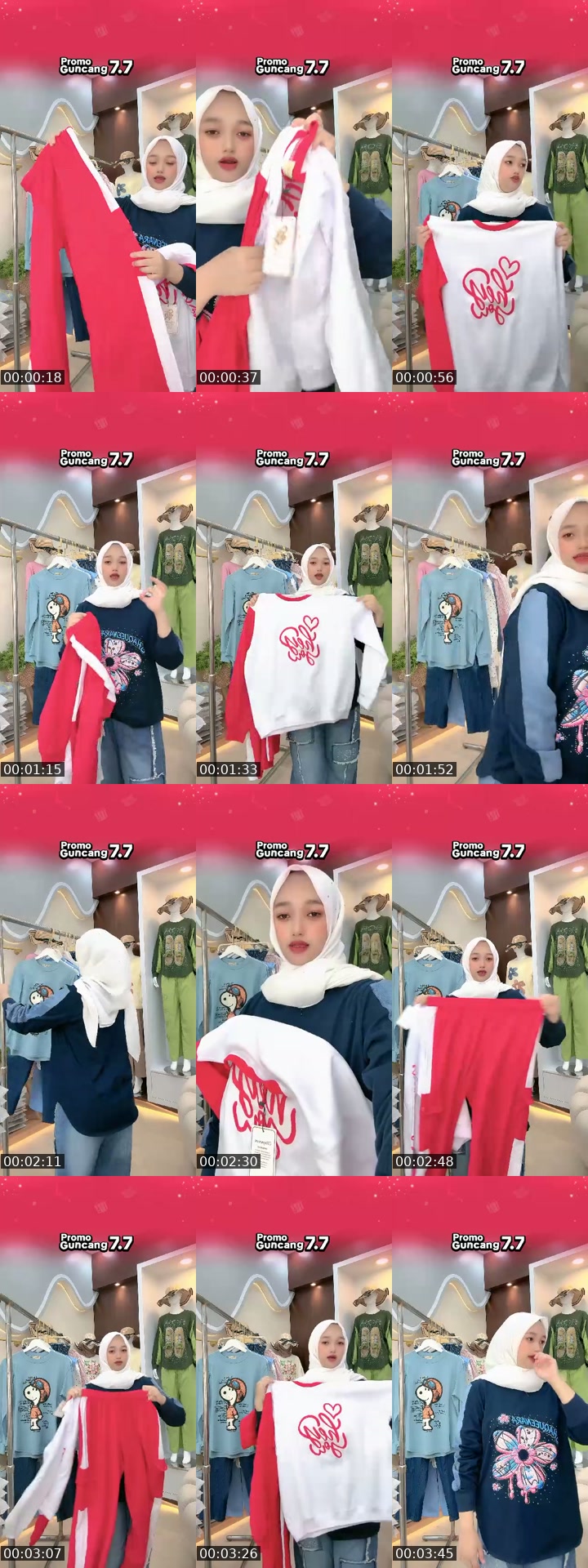 Indonesia TikTok live: Live Festival Selasa by @owner.uniiqo