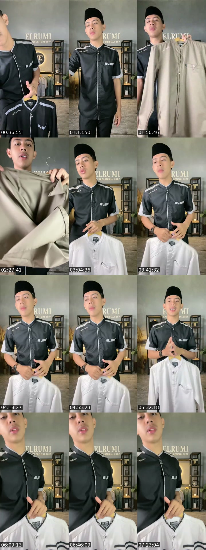 TikTok live: Promo baju koko pria by @elrumi_apparel_official