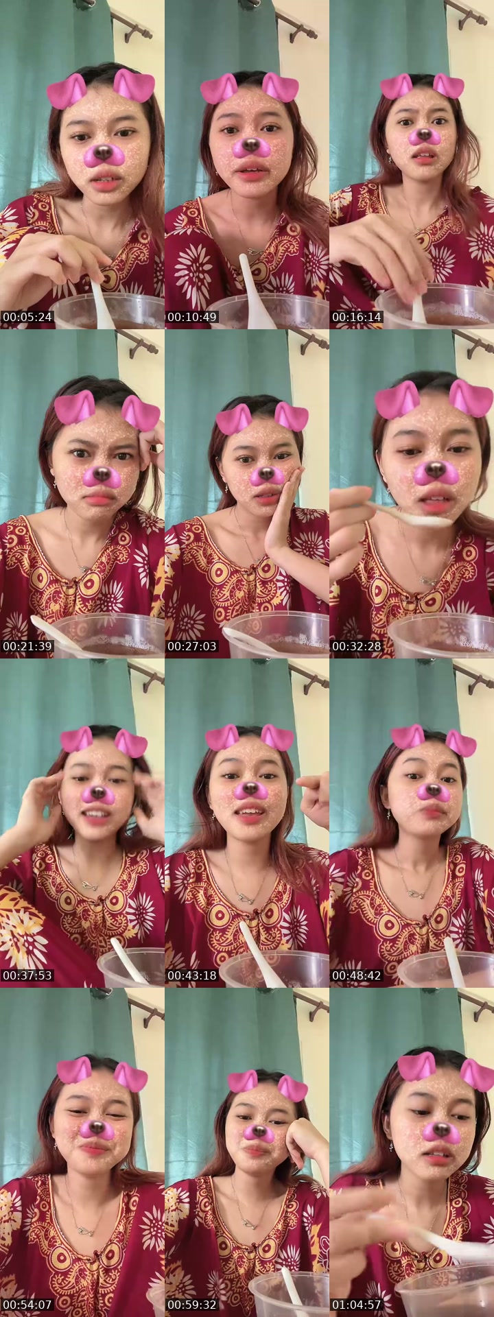 TikTok live: Simen muka by @fazofchaoszz