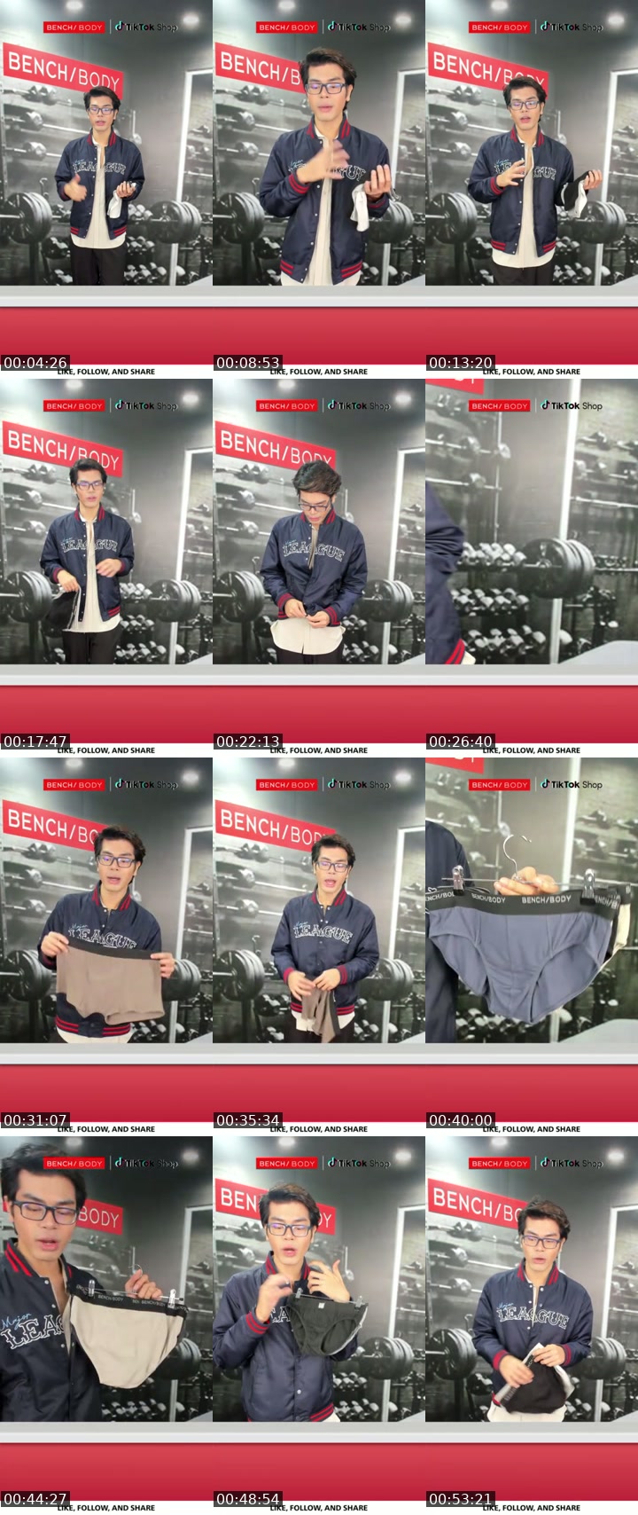 Philippines TikTok live: Bench Body Essentials LIVE by @benchbody.ph