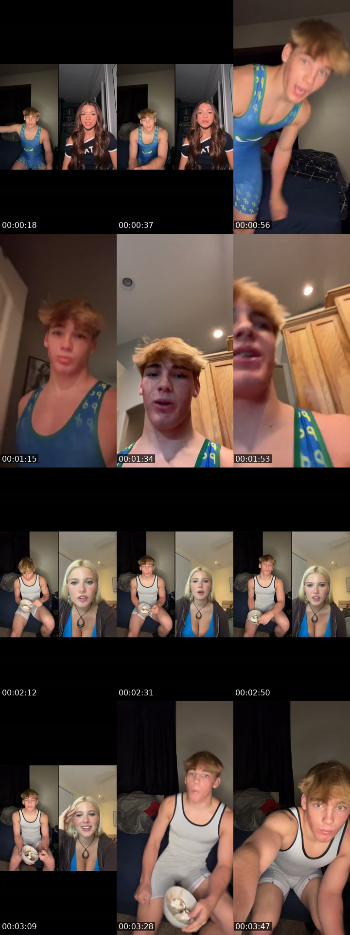 United States TikTok live: College guy singlet by @ryan.lewis.175