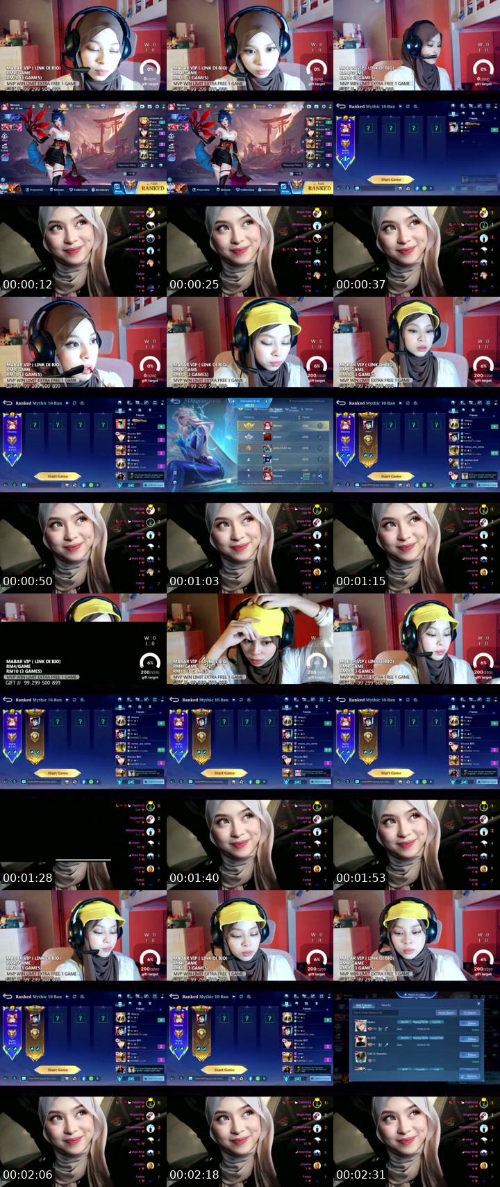 TikTok live: mabar yuk ! by @scherlyrsshka