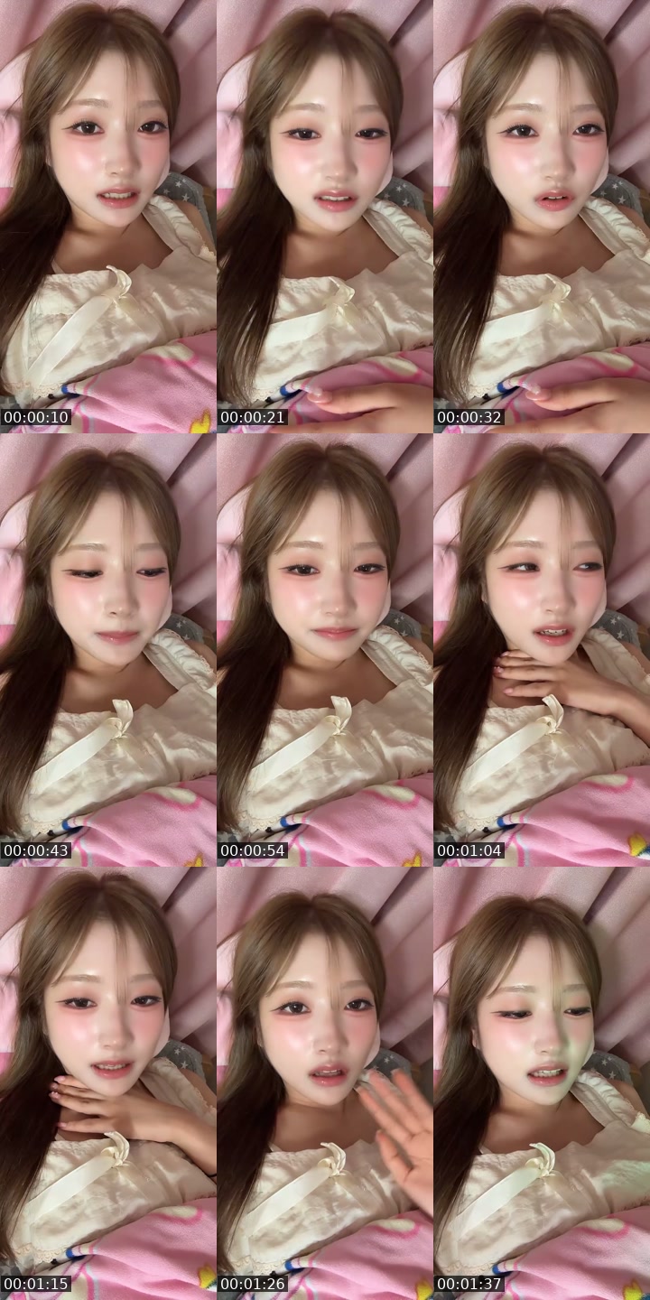 South Korea TikTok live: 감기🤧 by @seeun0_6