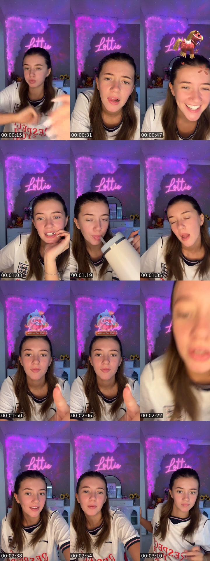 TikTok live: I’ve missed you all x by @lottiebolam_
