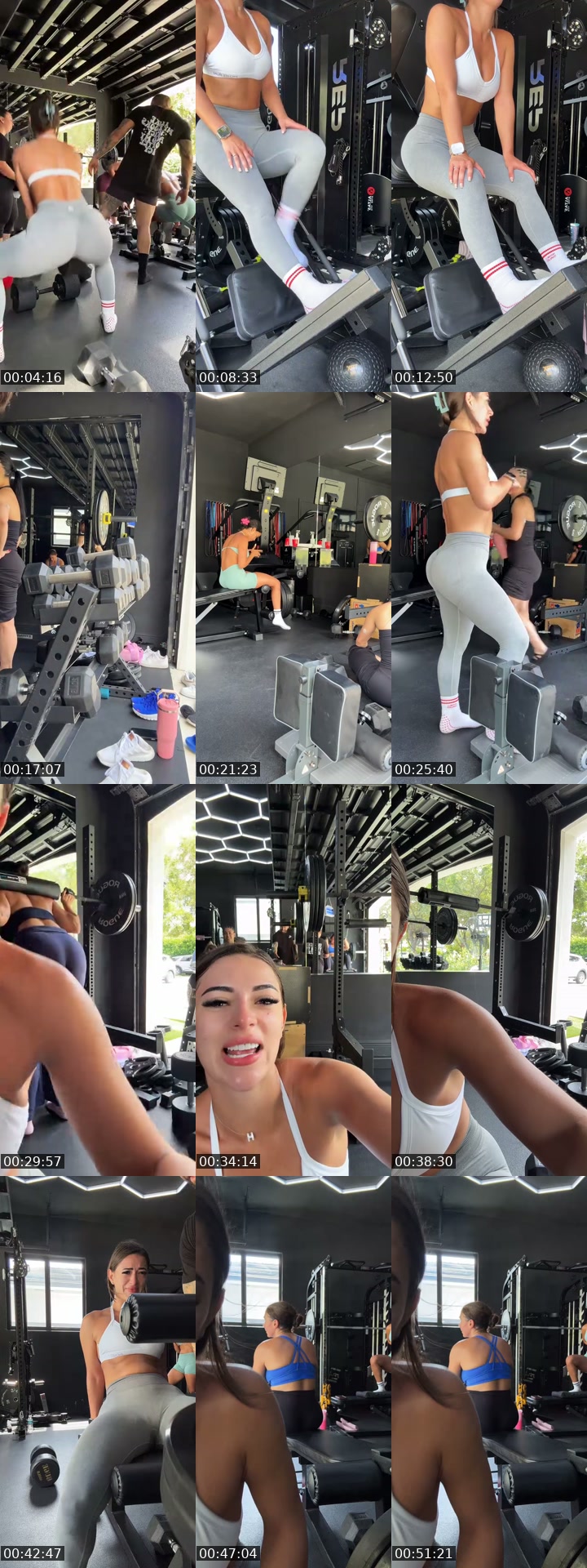TikTok live: Come workout w meeee by @haleyespinoza5