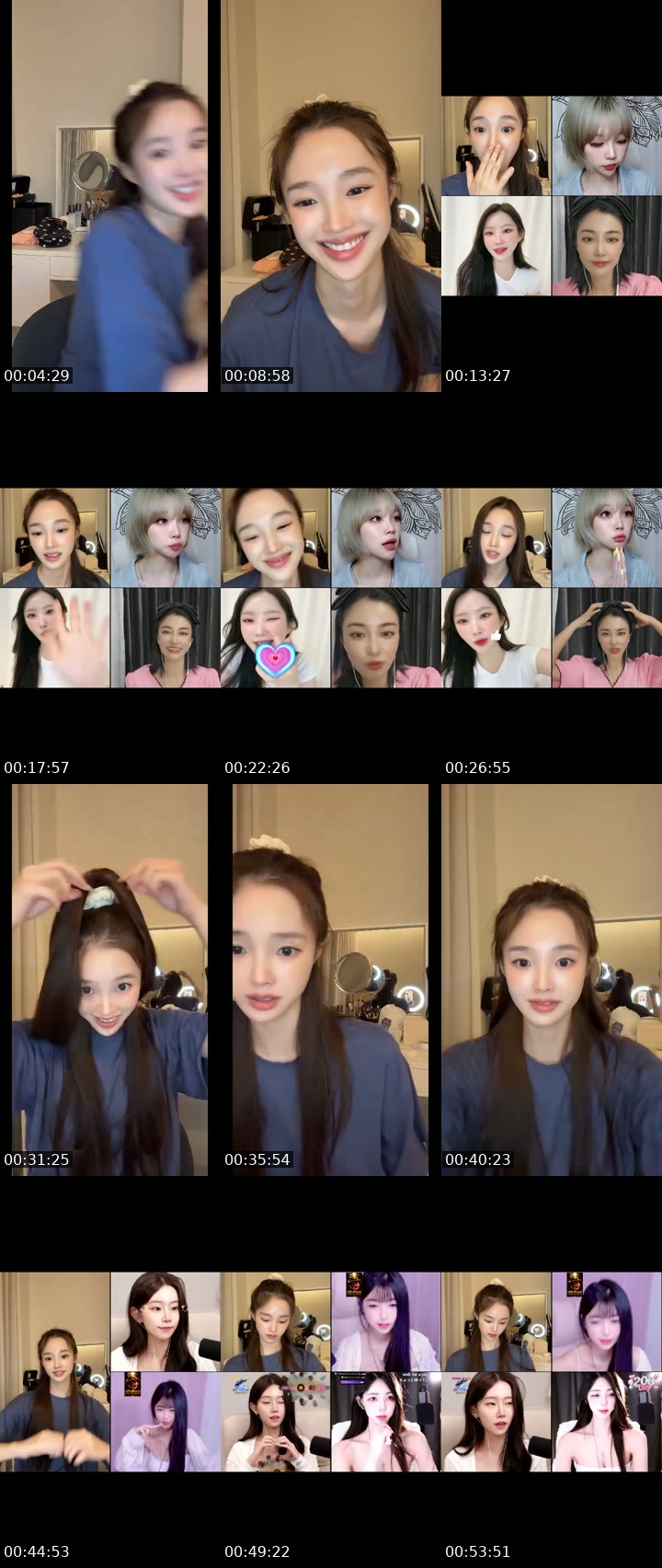 TikTok live: 죽지도 않고 돌아온 해림 by @kanghaerim_