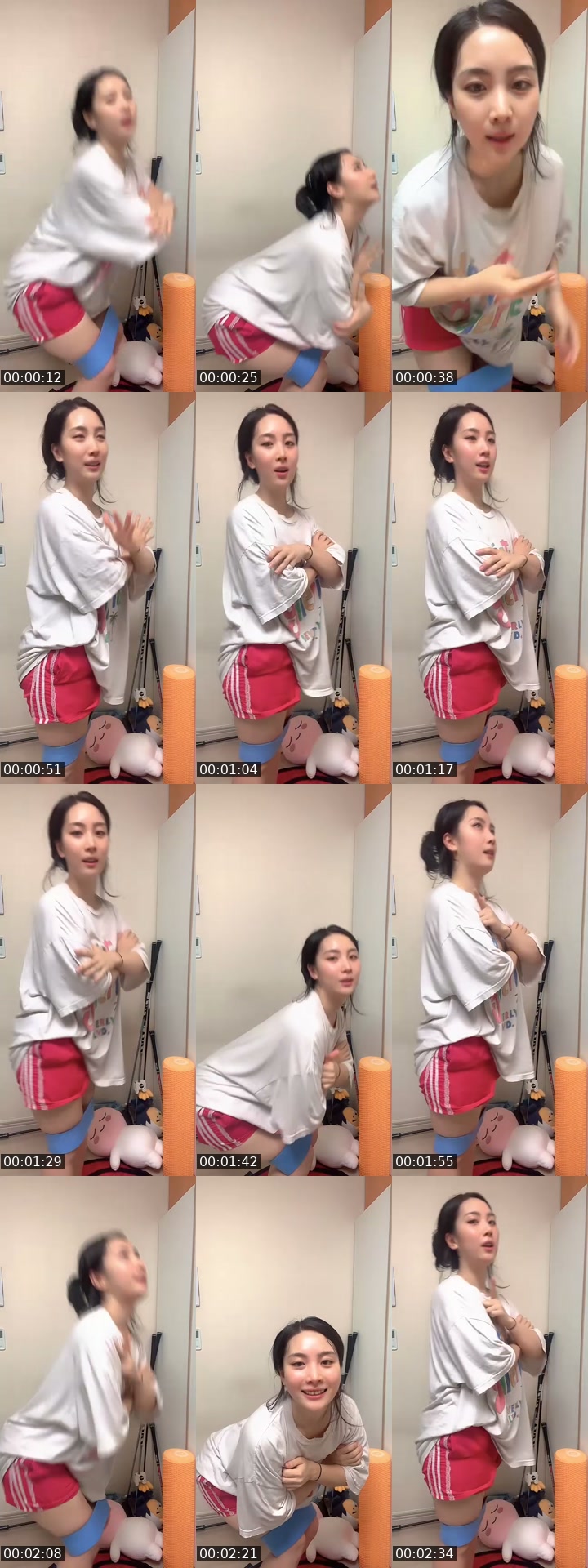 TikTok live: 다여트 스쿼트 고고?! by @user2061382542222