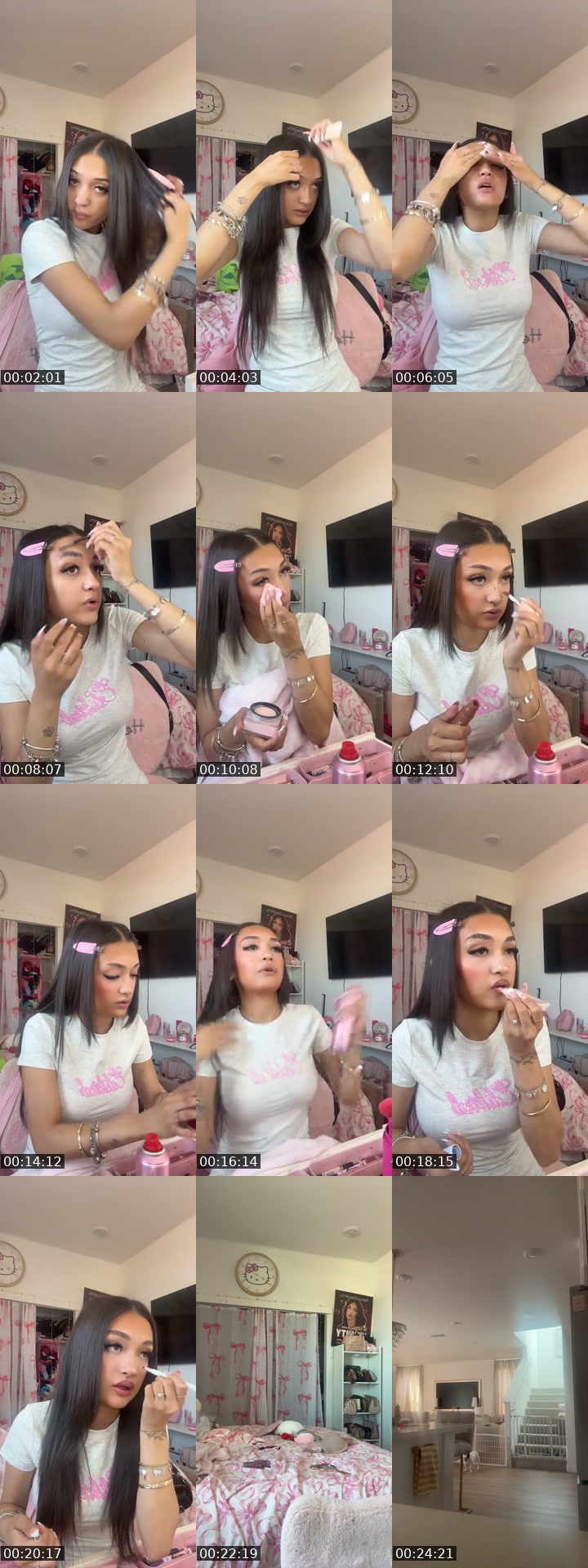 TikTok live: grwm FAST by @baabytrinity