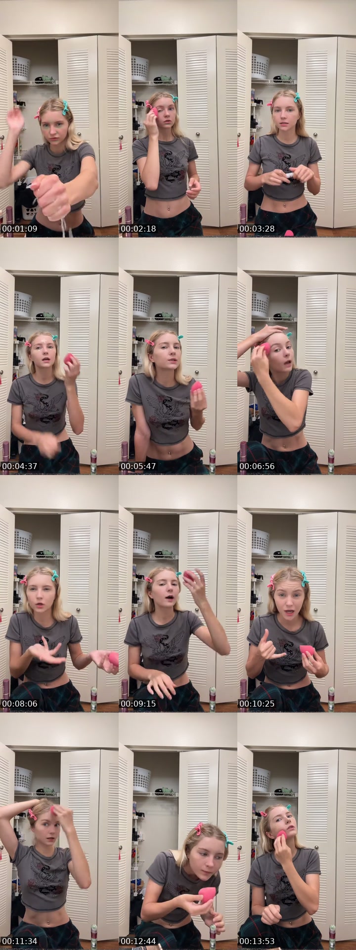 TikTok live: GRWM by @penxsenvy