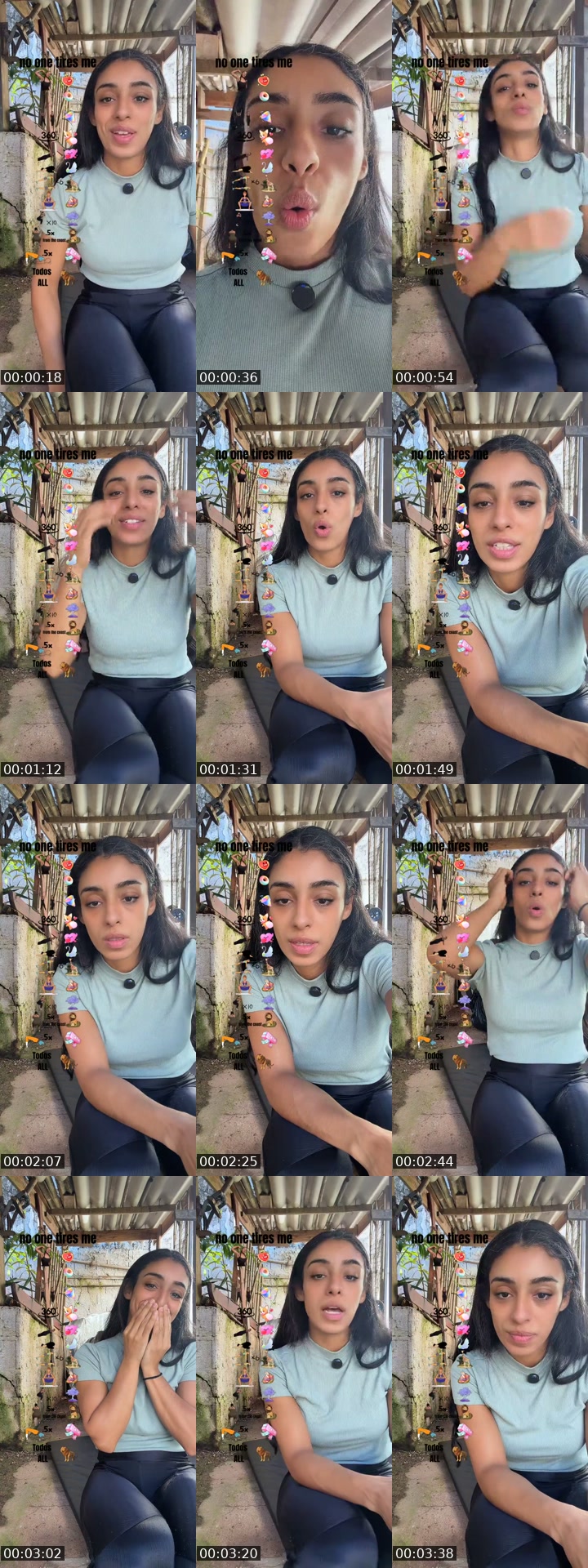 Brazil TikTok live: Live de atividade física 🏃🏽‍♀️ by @moana_santos00