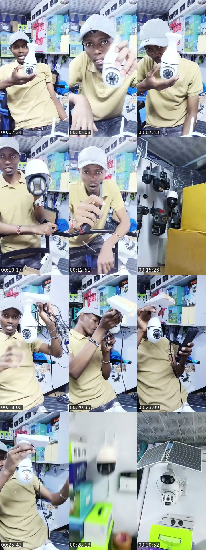 TikTok live: CCTVs Cameras by @jointhubmall