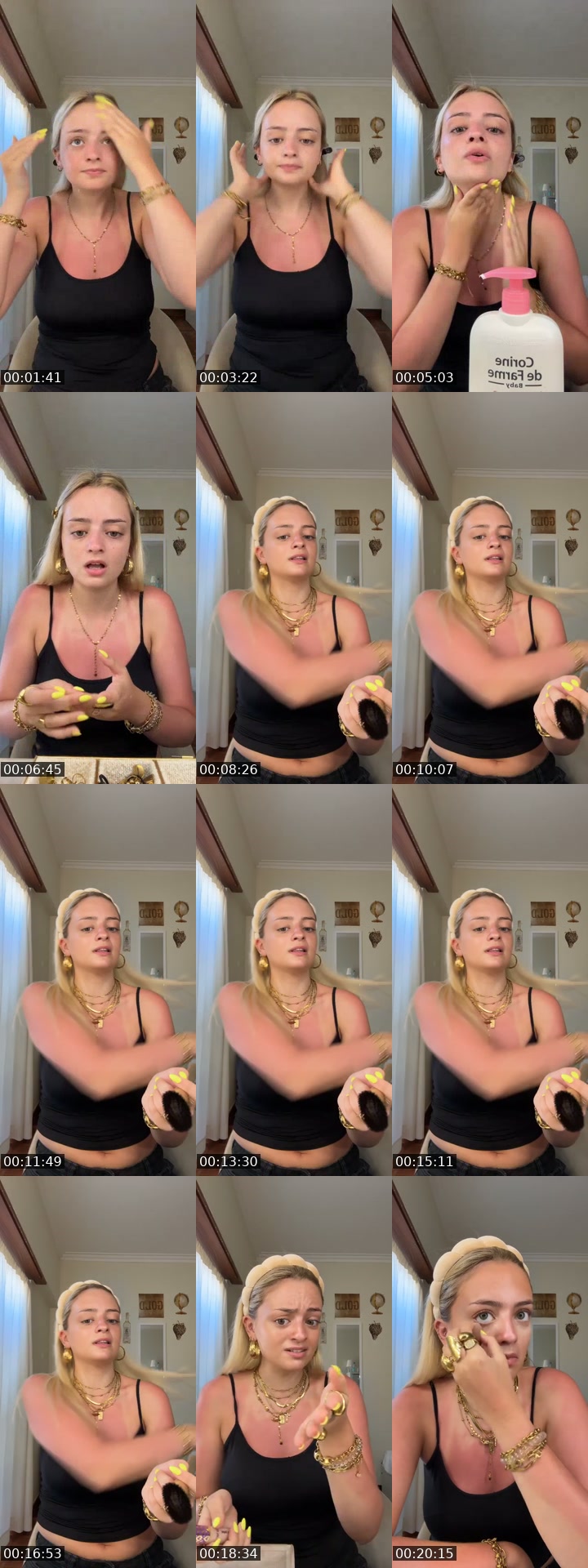 TikTok live: maquilhar-me 🤓 by @carolinacallapez