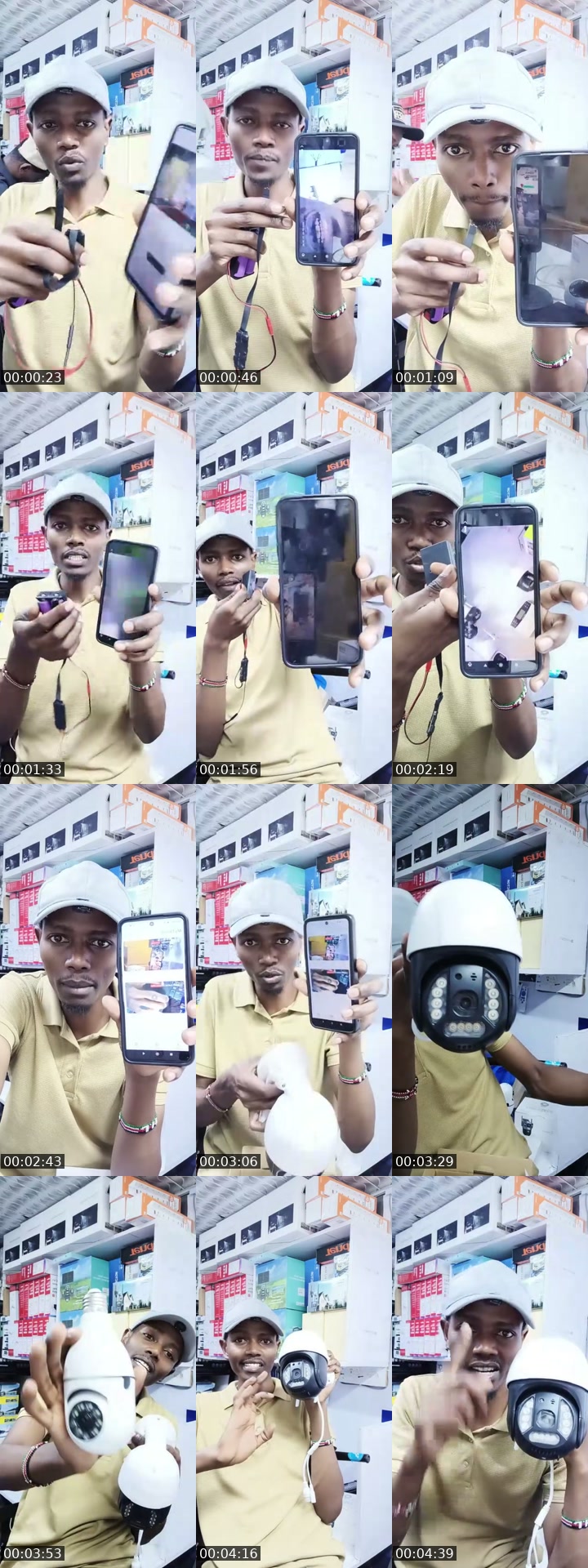 TikTok live: CCTVs Cameras by @jointhubmall