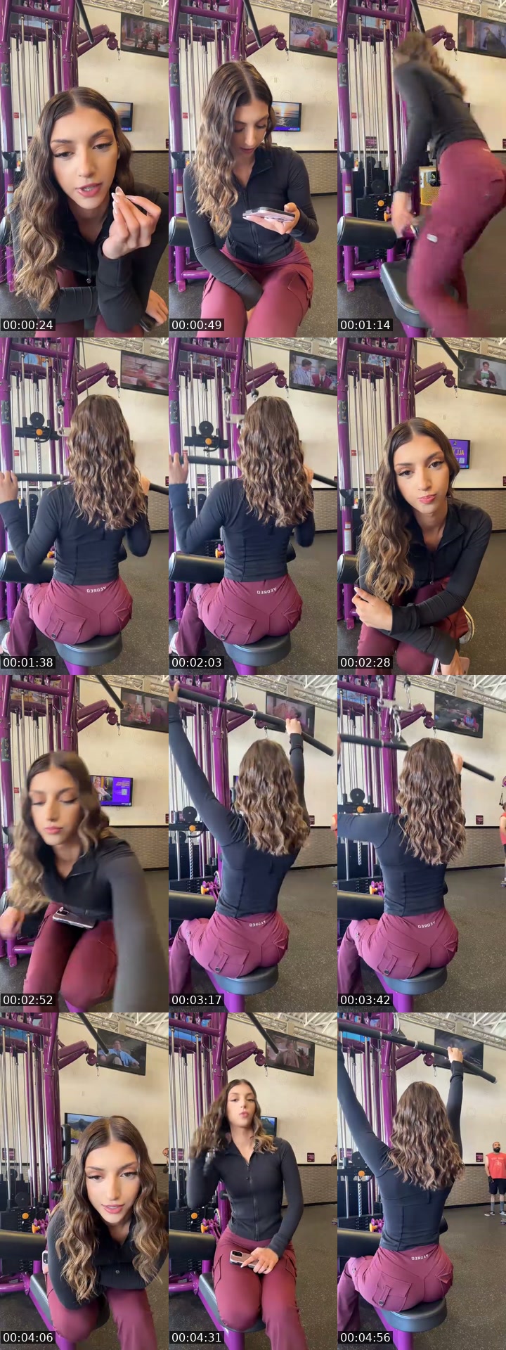 TikTok live: Gym Vibes🎀🧸 by @lowkey_liana11