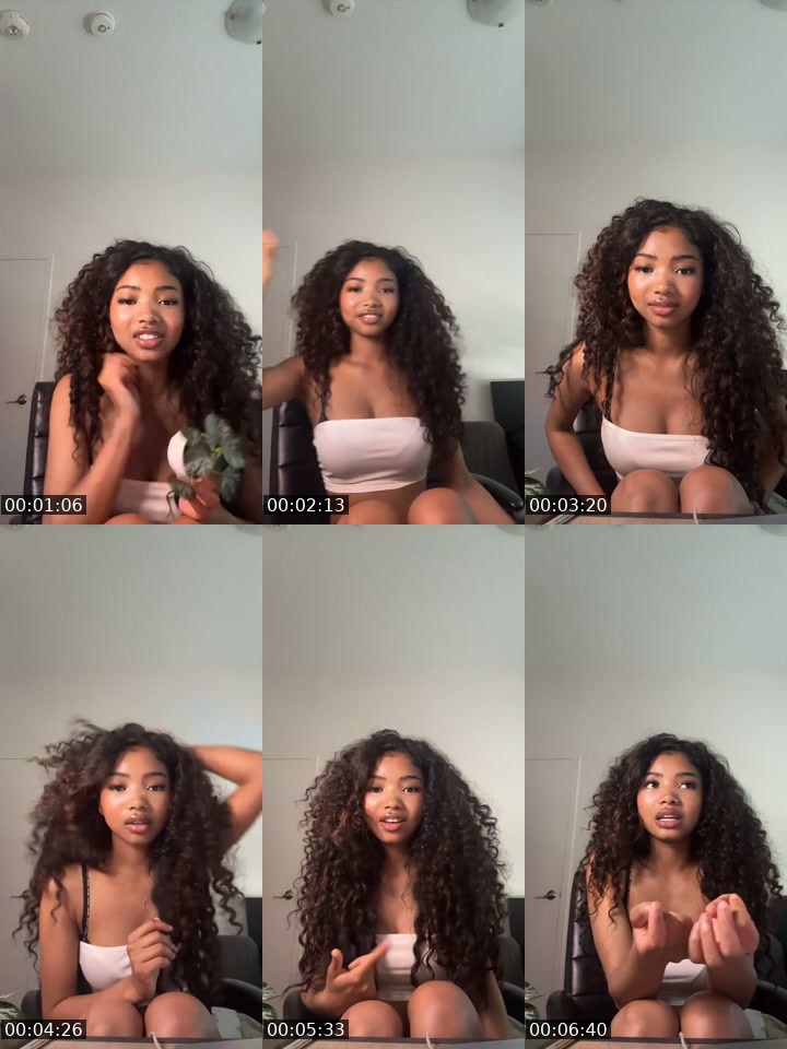 TikTok live: Hi by @princessteyanaaa