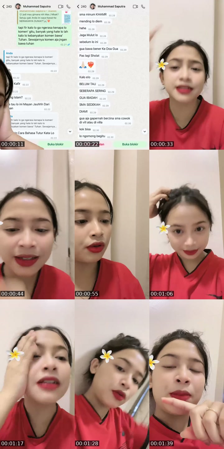 TikTok live: ngebahas ahli surga by @hiira0_0