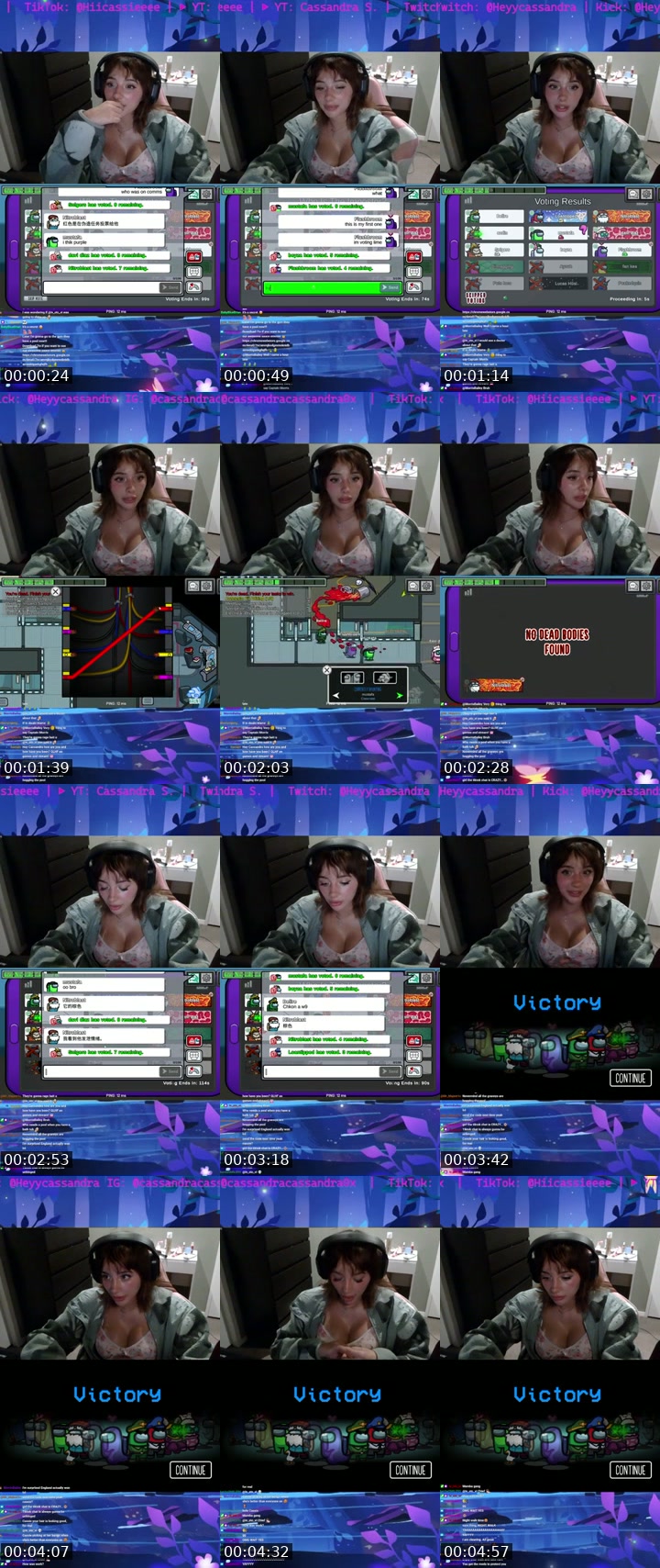 TikTok live: Variety Gaming + Chatting :) by @hiicassieeee