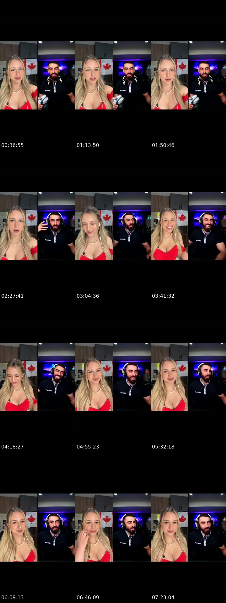 Canada TikTok live: Canada Day 🇨🇦💋 by @cherryluna31
