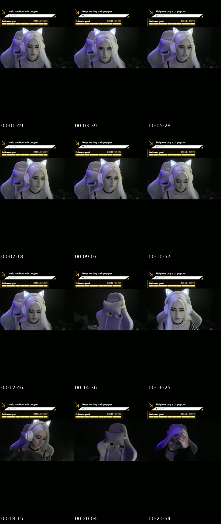 Past TikTok live: GAMING by @rookiemcookie