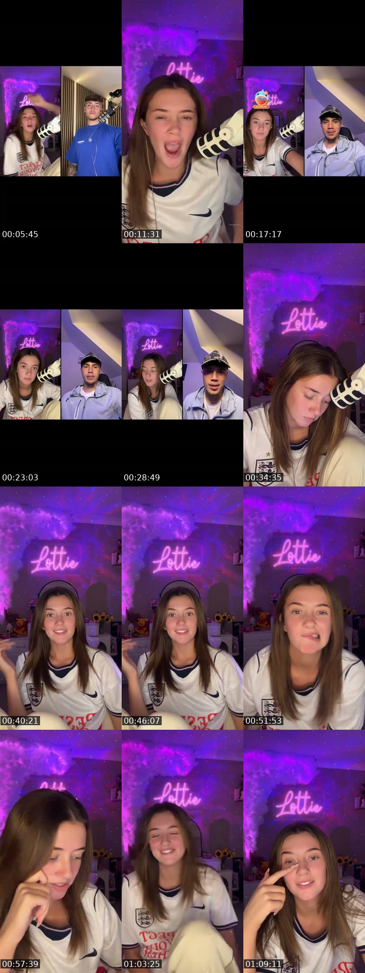 TikTok live: I’ve missed you all x by @lottiebolam_