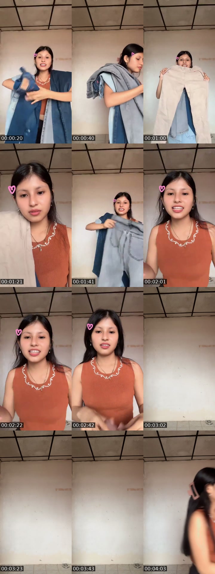 TikTok live: Ropita lindaa💗 by @nanunahii