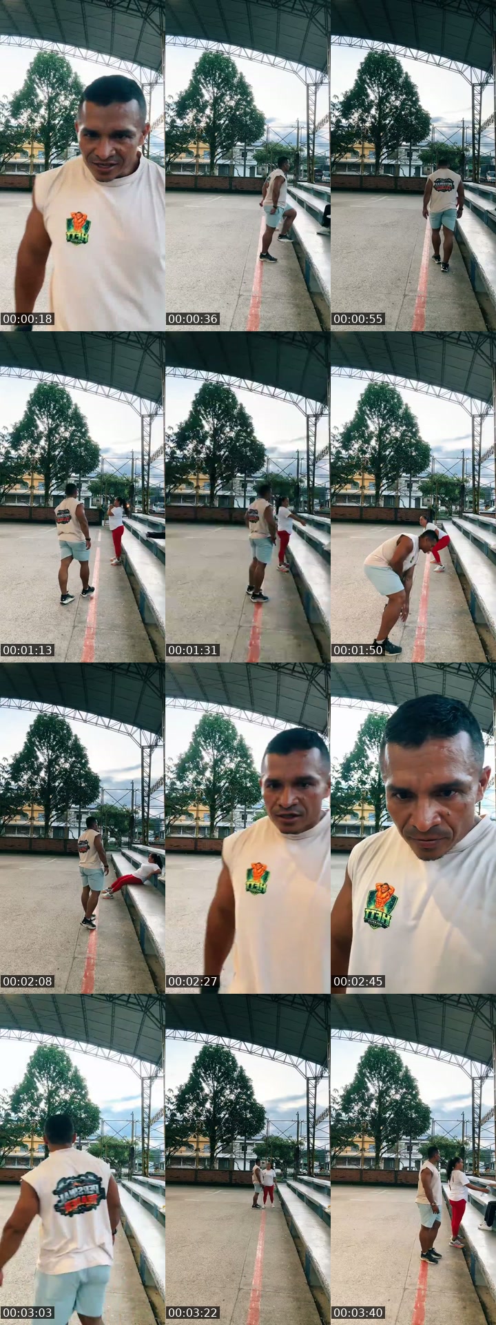 TikTok live: Entrenamiento en polideportivo by @c.hulkfitt