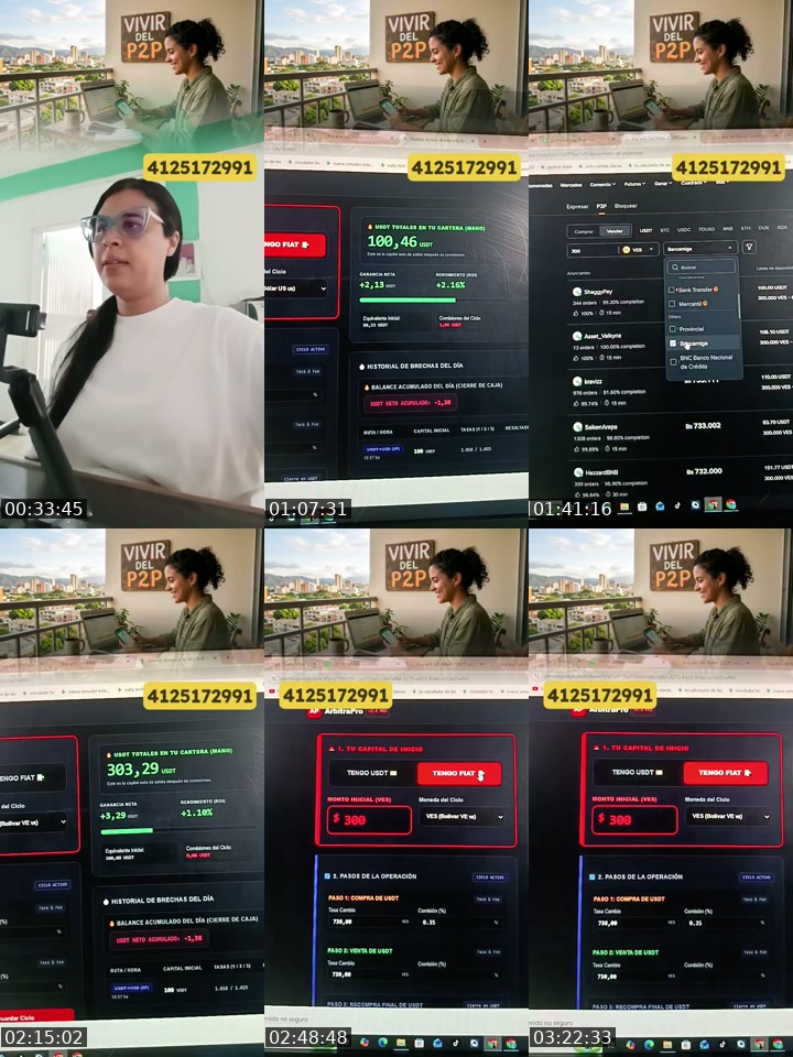 TikTok live: binance p2p by @escueladeventass
