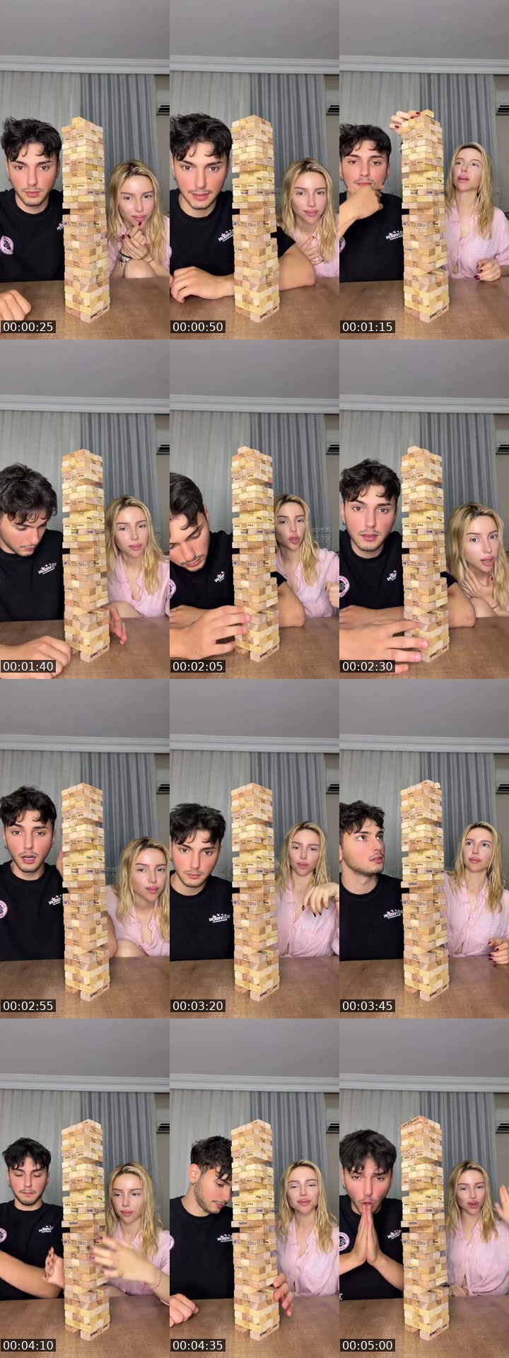 TikTok live: CEZALI JENGA by @visneli.biber