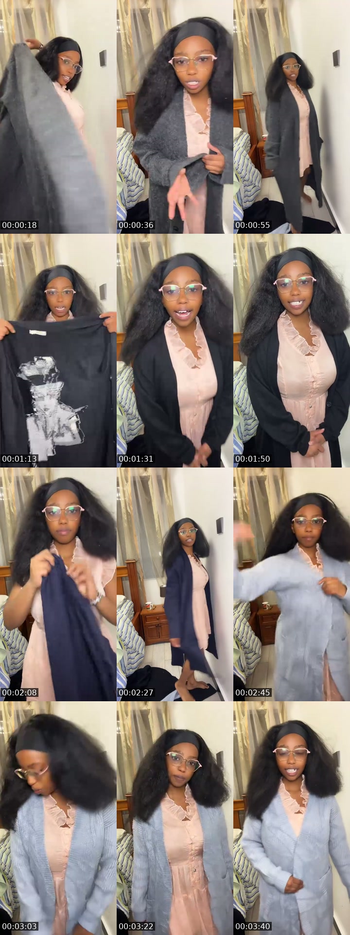 TikTok live: Selling cardigans by @mercyglam57