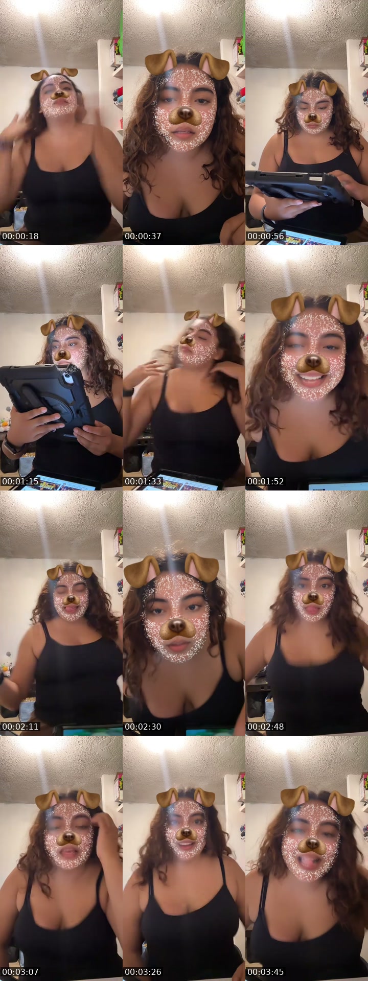 TikTok live: Buenos días by @princessvalenthain29