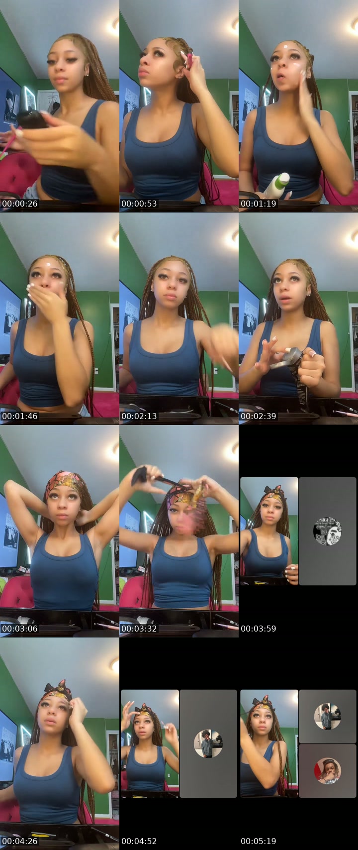 TikTok live: grwmm by @user052020100