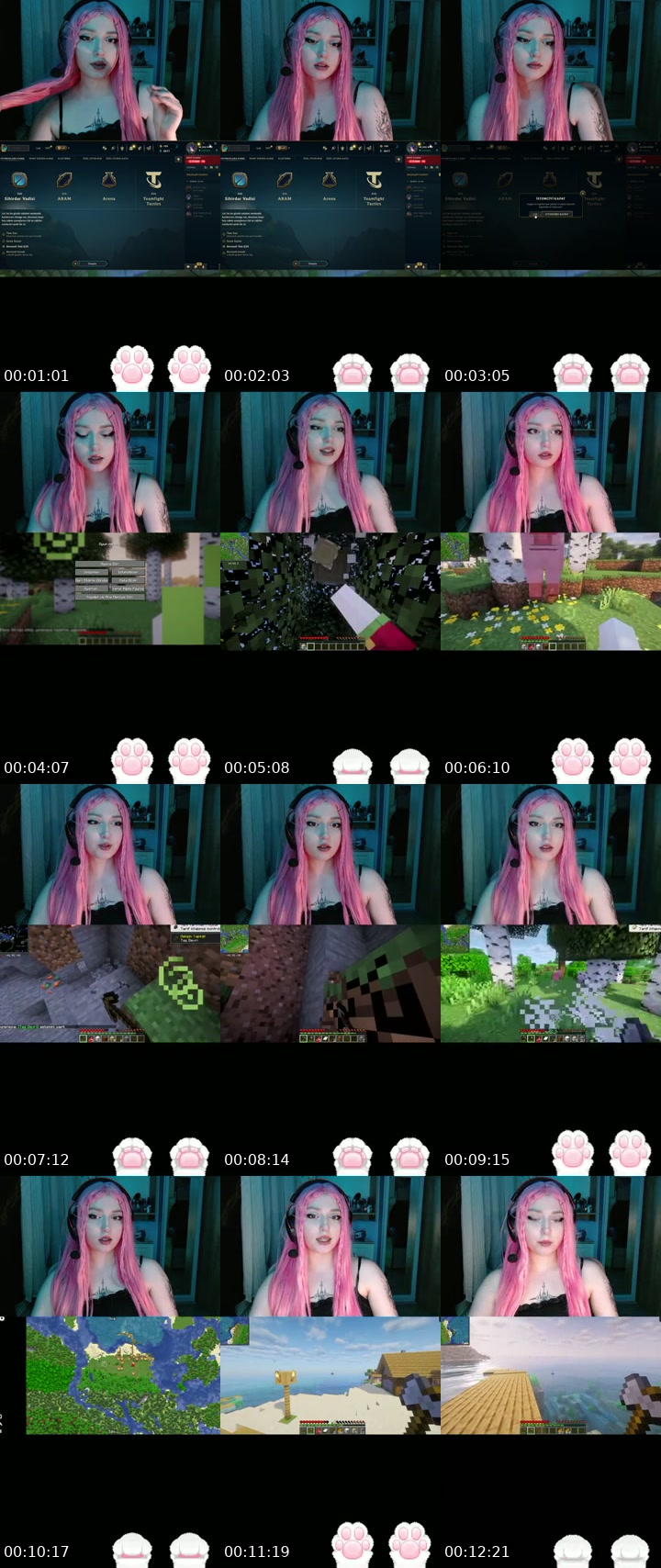 TikTok live: lol by @yumenesai