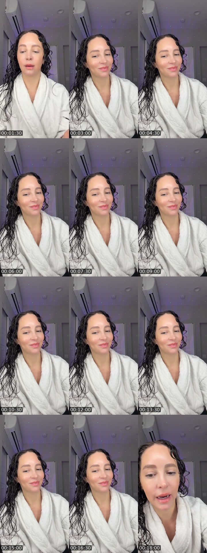 TikTok live: curly hair routine  by @fitwithwendy
