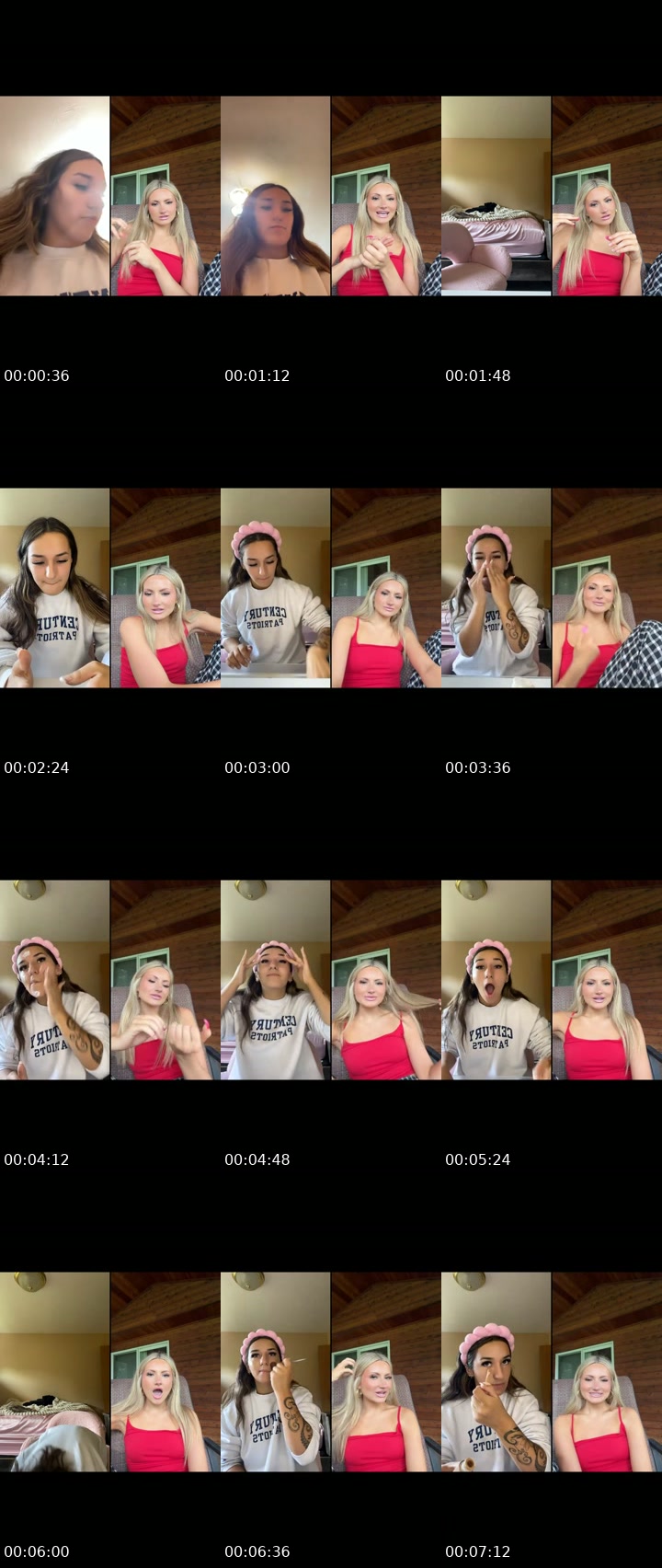 TikTok live: chilling by @caoimhedoylee