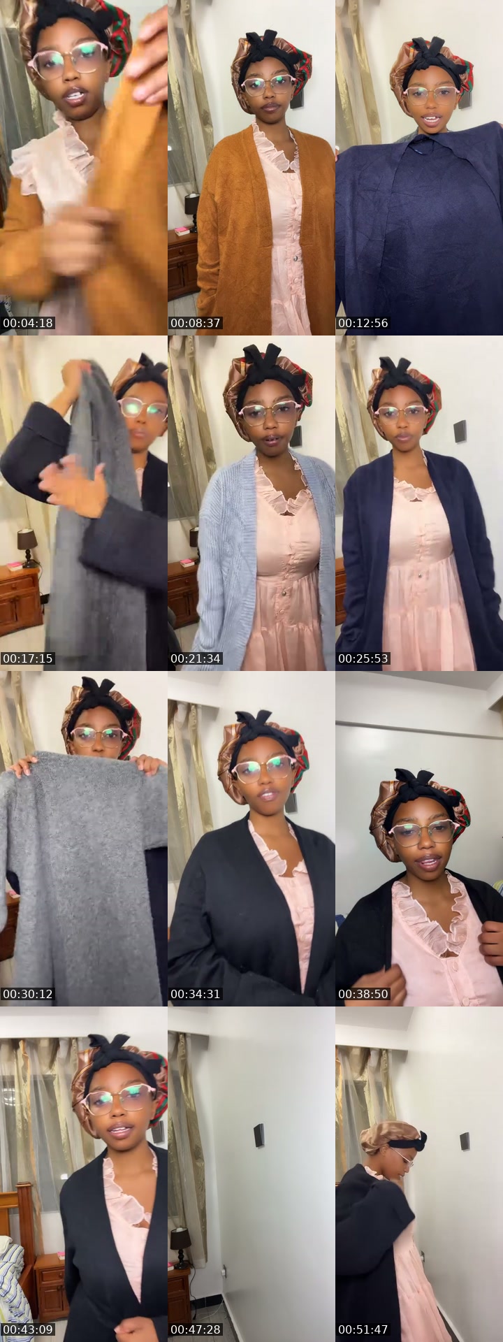TikTok live: Selling cardigans by @mercyglam57