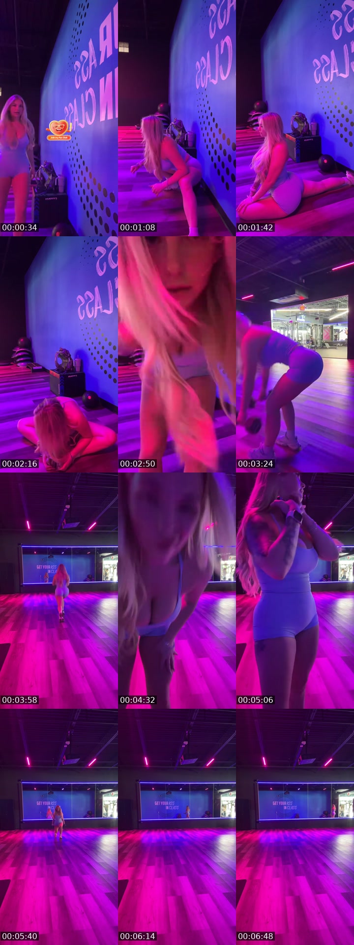 TikTok live: Gym time by @germany_vox