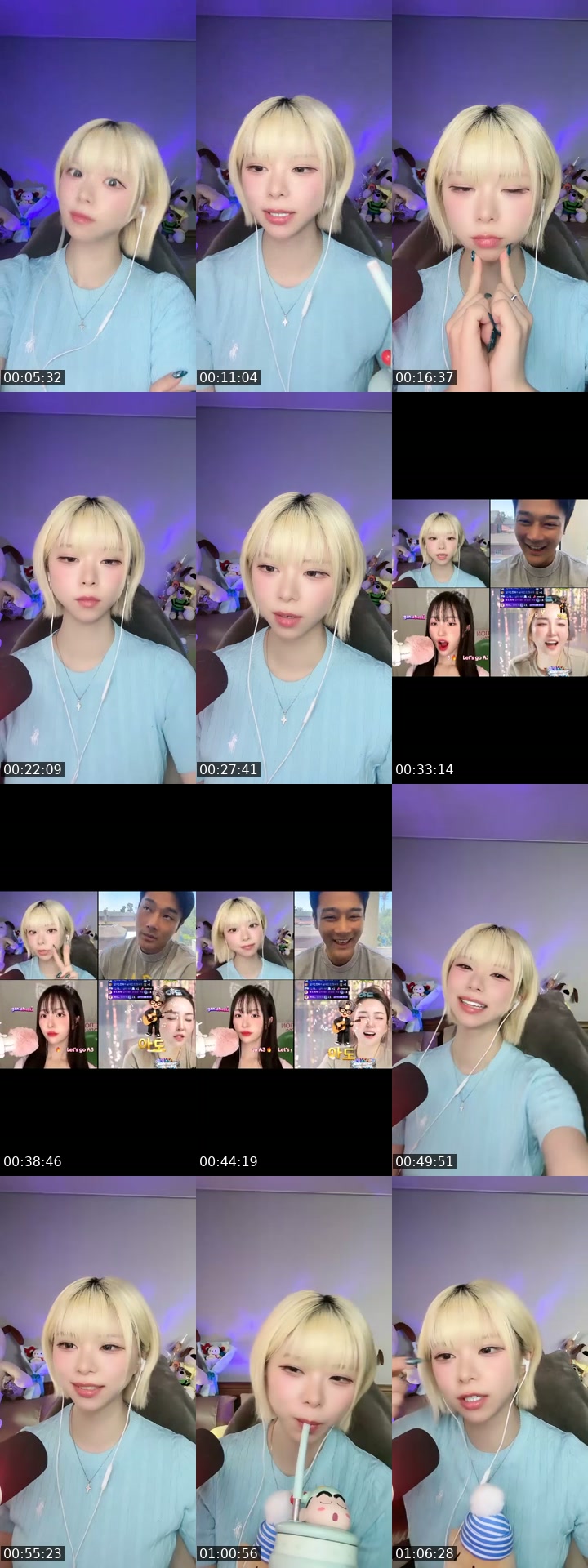 TikTok live: Welcome foreigner freind💕 by @epsd_areum